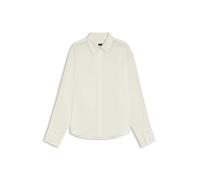 BOSS Relaxed-Fit Bluse aus sandgewaschener Seide - Style BinaliaTI_Friday, 50551961 Natur 38