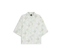 BOSS Damen Bluse BIMINA, mint, Gr. 36