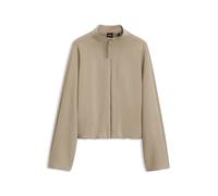 BOSS Relaxed-Fit Bomberjacke aus Stretch-Jersey - Style Ebesya, 50555057 Hellbeige L