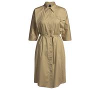 BOSS Relaxed-Fit Hemdblusenkleid aus Stretch-Baumwolle - Style Dirisia, 50537980 Beige 38