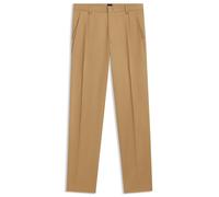 BOSS Relaxed-Fit Hose aus Baumwoll-Twill - Style C-Kai-DPL, 50546924 Beige 31/32