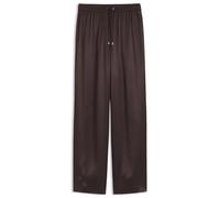 BOSS Relaxed-Fit Hose aus Satin - Style Tavati2, 50565926 Dunkelbraun 34