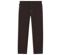 BOSS Relaxed-Fit Jeans aus dunkelbraunem Stretch-Denim - Style ATACAMA_3_BMO, 50578004 Dunkelbraun 34/32