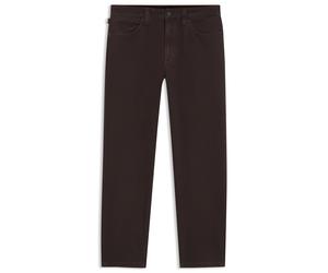 BOSS Relaxed-Fit Jeans aus dunkelbraunem Stretch-Denim - Style ATACAMA_3_BMO, 50578004 Dunkelbraun 34/32
