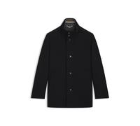 BOSS Relaxed-Fit Kurzmantel aus Wolle mit Kaschmir - Style H-Coxtan-234, 50549193 Schwarz 106