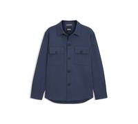 BOSS Relaxed-Fit Overshirt aus Stretch-Baumwolle mit Twill-Struktur - Style C-Carper-OS-253F, 50556940 Blau 54
