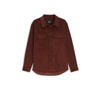 BOSS Relaxed-Fit Overshirt aus Stretch-Cord - Style C-Carper-OS-WG-264, 50572002 Braun 46
