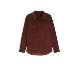BOSS Relaxed-Fit Overshirt aus Stretch-Cord - Style C-Carper-OS-WG-264, 50572002 Braun 56