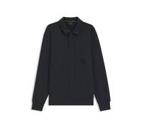 BOSS Relaxed-Fit Polo-Sweatshirt aus French Terry - Style SW_Placket Polo, 50564114 Dunkelblau XXXL