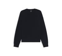 BOSS Relaxed-Fit Pullover aus 100 % Kaschmir - Style Fascona, 50547883 Dunkelblau XS