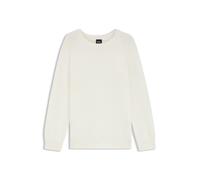 BOSS Relaxed-Fit Pullover aus Baumwolle - Style Fovila, 50540213 Natur S