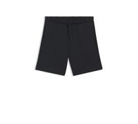 Sweatshorts BOSS GREEN "JT Shorts", Herren, Gr. L, N-Gr, dunkelblau402, Sweatware, Obermaterial: 88% Baumwolle, 12% Polyester, unifarben, relaxed fit kniefrei, Hosen Sweatshorts (89425761-L) dunkelbla