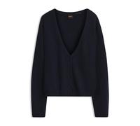 BOSS Relaxed-Fit Strickjacke aus Alpaka-Mix - Style C_Farano, 50576535 Dunkelblau M