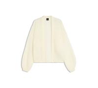 BOSS Relaxed-Fit Strickjacke mit offener Strickstruktur - Style C_Furgovia_1, 50566867 Natur XL