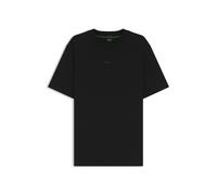BOSS Relaxed-Fit T-Shirt aus Baumwoll-Mix mit Elasthan-Anteil - Style TS_Urban Tech, 50564108 Schwarz XL