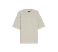 BOSS Orange Relaxed Fit T-Shirt aus reiner Baumwolle Modell 'TE_TILE' in Beige, Größe S