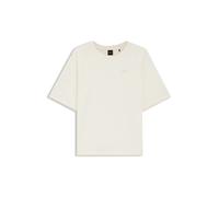 BOSS Relaxed-Fit T-Shirt aus Baumwolle mit Mesh-Details - Style C_Epliete, 50565191 Natur M