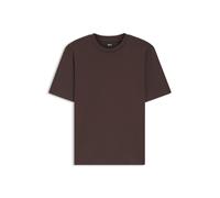 BOSS Relaxed-Fit T-Shirt aus merzerisierter Baumwolle - Style Eharpa, 50552064 Dunkelbraun XS