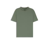 BOSS Relaxed-Fit T-Shirt aus Stretch-Baumwolle mit Logo am Kragen - Style Tee Collar Zone, 50551139 Grün L
