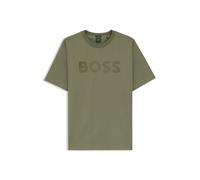 Boss Logo 10273332 Kurzarm-t-shirt XL Dark Beige