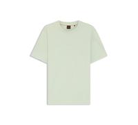 BOSS Orange Regular Fit T-Shirt aus Baumwoll-Mix Modell 'TCHUP' in Lind, Größe L