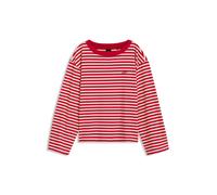 BOSS Relaxed-Fit Top aus Baumwoll-Jersey mit Streifen-Muster - Style C_Ewa_stripe, 50569012 Rot gestreift M