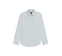 BOSS Regular-Fit Hemd aus Baumwoll-Popeline - Style Relegant_6_M, 50518304 Hellgrau XL