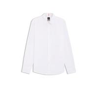 BOSS Regular-Fit Hemd aus Baumwoll-Popeline - Style Relegant_6_M, 50518304 Weiß XS
