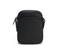 BOSS Reporter-Tasche aus italienischem Leder mit Double-B-Monogramm - Style B_Icon_L_NS Zip, 50558857 Schwarz ONESI