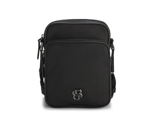 BOSS Reporter-Tasche aus Twill mit Double-B-Monogramm - Style B_Icon_NS Crossb, 50523462 Schwarz ONESI