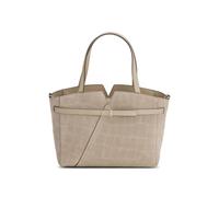 BOSS BOSS Revers Tote Bag aus bedrucktem Veloursleder mit Gürteldetail - Style BOSS REVERSTOTE S_CS, 50574016 Hellbeige ONESI