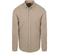 BOSS Orange Regular Fit Freizeithemd aus reiner Baumwolle Modell 'RICKERT' in Oliv, Größe M