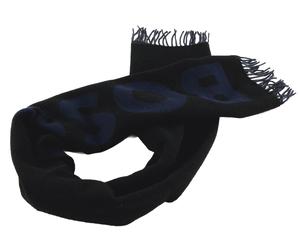 BOSS Rikard Knitted Scarf 35X180 Black