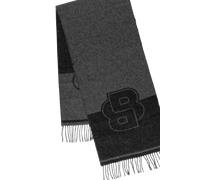 BOSS Black Schal Herren Wolle grau, One Size