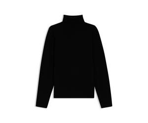 BOSS Rollkragenpullover aus Kaschmir - Style H-Emio, 50546681 Schwarz XL