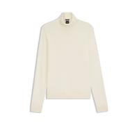 BOSS Rollkragenpullover aus Kaschmir - Style H-Emio, 50546681 Weiß L