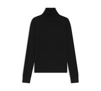 BOSS Rollkragenpullover aus Merinowolle - Style Frizani, 50548298 Schwarz XS