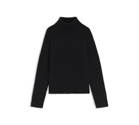 BOSS Regular Fit Turtleneck aus Wolle Kaschmir mit Rollkragen in Black, Größe L
