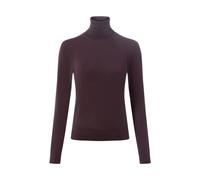 BOSS Rollkragenpullover aus Merinowolle - Style Frizani, 50548298 Dunkellila S