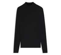 BOSS Rollkragenpullover aus Woll-Mix mit Logo-Stickerei - Style Avac_M, 50501761 Schwarz XXXL