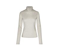 BOSS Drapiertes Top aus Woll-Mix mit Stehkragen - Style Elavus, 50568349 Hellbeige L