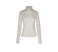 BOSS Drapiertes Top aus Woll-Mix mit Stehkragen - Style Elavus, 50568349 Hellbeige XL