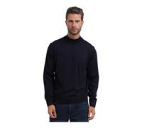 BOSS Pullover aus extrafeiner Merinowolle mit Stehkragen - Style H-Bjarno, 50570642 Dunkelblau XXL
