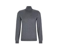 BOSS Herren Musso-P Regular-Fit Rollkragenpullover aus Merinowolle Grau S