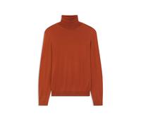 BOSS Regular-Fit Rollkragenpullover aus Merinowolle - Style Musso-P, 50468262 Dunkelorange S