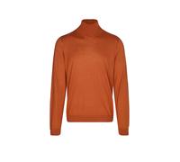 BOSS Slim-Fit Rollkragenpullover aus extrafeiner Merinowolle - Style Musso-P, 50468262 Dunkelorange XXXL