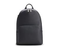 BOSS Rucksack aus genarbtem italienischem Leder mit geprägtem Logo - Style New Crosstown_S Bckp, 50536142 Dunkelblau ONESI