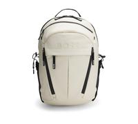 BOSS Rucksack aus Kunstleder mit Logo-Detail - Style Stormy_N. Backpack, 50548067 Weiß ONESI