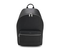 BOSS Rucksack aus Kunstleder mit Smart Sleeve - Style Northon_M_Backpack, 50573457 Schwarz ONESI