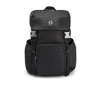 BOSS Rucksack aus Twill mit Double-B-Monogramm - Style B_Icon_MP_Backpack, 50548079 Schwarz ONESI